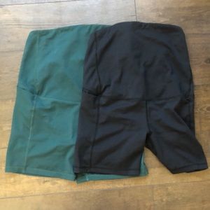 Senita maternity shorts bundle. 2 pair!